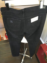 Load image into Gallery viewer, Adriano Goldschmed Size 29 Black Stretch Cigarette Jeans NWT 2400-329-31020
