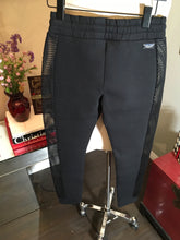 Load image into Gallery viewer, Philipp Plein Size S Black Cotton Mesh Sweatpants 2400-411-12519
