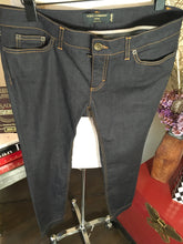 Load image into Gallery viewer, Dolce &amp; Gabbana Size 44 Black Stretch Cotton Skiny Jeans 2400-328-52120
