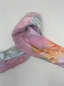 Leonard Floral Silk Dress Scarf