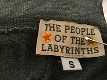 Load image into Gallery viewer, The People of the Labyrinths Gray Cotton Blend Sweatpants 2400-439-9320
