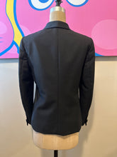 Load image into Gallery viewer, Gucci Size 42 Black Wool Blend Tuxedo Jacket
