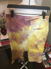 Load image into Gallery viewer, The People of the Labyrinths Yellow Lavender Hombre Linen Pants 2400-417-3320
