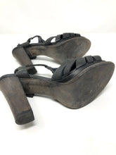 Load image into Gallery viewer, Henry Begieluin Black Leather Leather Sandals 2860-1-7621
