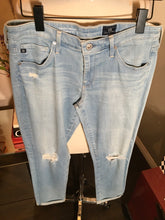 Load image into Gallery viewer, Adriano Goldschmed Size 29 The Stilt Roll-Up Blue Jeans 2400-316-31020
