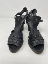 Load image into Gallery viewer, Henry Begieluin Black Leather Leather Sandals 2860-1-7621
