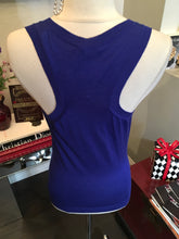 Load image into Gallery viewer, Alexander McQueen Size M Purple Wool &amp; Silk Cashmere Knit Top 2400-753-12119
