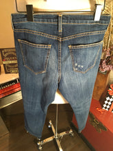 Load image into Gallery viewer, Current / Elliott Size 28 Blue Stretch Cotton Distressed Jeans 2400-314-52120
