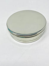 Load image into Gallery viewer, Tiffany &amp; Co. Pewter Round Box 2870-4-22022
