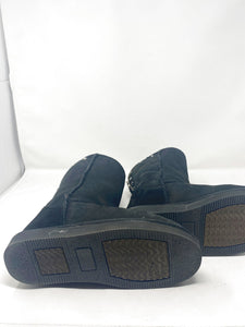 Pegia 40 Black Sheapskiin Suede Boots Studs 2870-139-11121