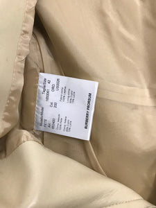 Burberry Prorsum Size 42  Tan Leather Vest - 1580-41-9818