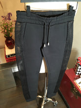 Load image into Gallery viewer, Philipp Plein Size S Black Cotton Mesh Sweatpants 2400-411-12519
