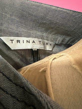Load image into Gallery viewer, Trina Turk Size L Blue Denim Shift Dress
