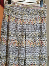 Load image into Gallery viewer, Missoni Size 42 Brown &amp; Gold Knit Wide Leg Pants 2400-377-11820
