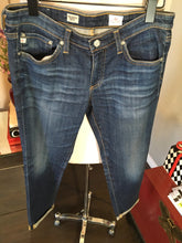 Load image into Gallery viewer, Adriano Goldschmed Blue Stilt Roll-Up  Skinny Distressed Jeans 2400-325-31120
