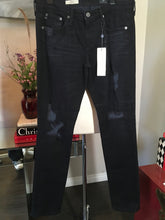 Load image into Gallery viewer, Adriano Goldschmed Size 29 Black Stretch Cigarette Jeans NWT 2400-329-31020
