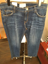 Load image into Gallery viewer, Current / Elliott Size 28 Blue Stretch Cotton Frayed Jeans NWT 2400-320-31020
