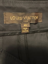 Load image into Gallery viewer, Louis Vuitton Size 38 / 40 Navy Stretch Cotton Suit
