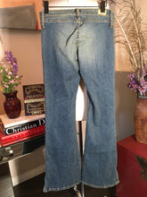 Load image into Gallery viewer, Allen B Size 29 Blue Stretch Cotton Bell Botton Jeans 2400-288-52120
