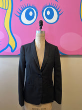 Load image into Gallery viewer, Gucci Size 42 Black Wool Blend Tuxedo Jacket
