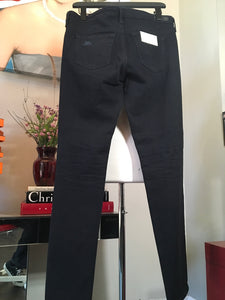 Adriano Goldschmed Size 29 Black Stretch Cigarette Jeans NWT 2400-329-31020