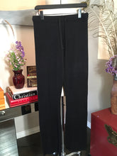 Load image into Gallery viewer, Amal Guessous Size S Black Cashmere Pants NWT 2400-420-5720
