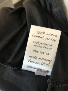 291 Sz 3 Black Tencel Jersey Heart Destiny Tank Top 2400-854-3922