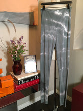 Load image into Gallery viewer, The People of the Labyrinths Tie Dye Gray Modal Leggings Pants 2400-484-9320
