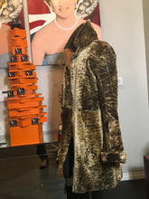 Load image into Gallery viewer, Nigel Preston Reversible Brown Shearling Fur 3/4 Coat 2400-72-12119
