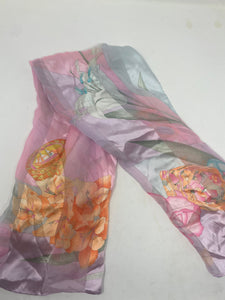 Leonard Floral Silk Dress Scarf