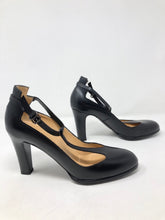Load image into Gallery viewer, Veronique Branquinho Black Leather Mary Jane Pumps 1-437-8721
