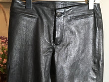 Load image into Gallery viewer, Chrome Hearts Size 2 Black Leather Pants 2400-331-12519
