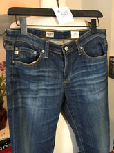 Load image into Gallery viewer, Adriano Goldschmed Blue Stilt Roll-Up  Skinny Distressed Jeans 2400-325-31120
