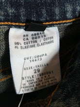 Load image into Gallery viewer, Allen B Size 29 Blue Stretch Cotton Bell Botton Jeans 2400-288-52120
