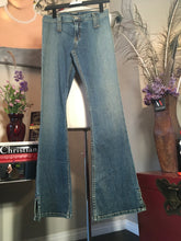 Load image into Gallery viewer, Allen B Size 29 Blue Stretch Cotton Bell Botton Jeans 2400-288-52120
