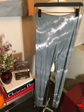 Load image into Gallery viewer, The People of the Labyrinths Tie Dye Gray Modal Leggings Pants 2400-484-9320
