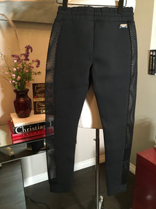 Philipp Plein Size S Black Cotton Mesh Sweatpants 2400-411-12519