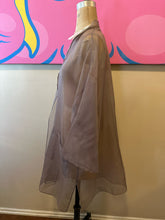 Load image into Gallery viewer, Eileen Fisher Size L Lavender Silk Kimono Jacket NWT
