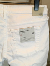 Load image into Gallery viewer, Adriano Goldschmed Size 28 White Cotton Walking Shorts NWT 2400-465-9520
