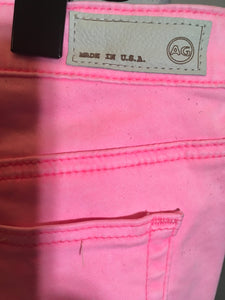 Adriano Goldschmed Size 29 Pink Stretch Cotton Skinny Jeans 2400-298-22920