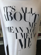 Load image into Gallery viewer, 291 Size 2 White Tencel Jersey It&#39;s All About You T-shirt 2400-863-52921
