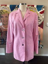 Load image into Gallery viewer, Akris Size 12 Pink Cashmere Silk Blazer
