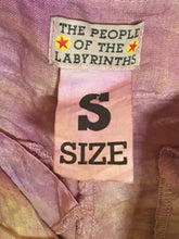 Load image into Gallery viewer, The People of the Labyrinths Yellow Lavender Hombre Linen Pants 2400-417-3320
