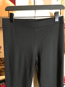 Vince Size M Black Stretch Nylon Skinny Leggings 2400-440-11020