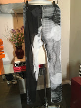 Load image into Gallery viewer, The People of the Labyrinths Silk Skeleton Bones Leggings Pants 2400-477-31020
