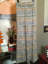 Load image into Gallery viewer, Missoni Size 42 Brown &amp; Gold Knit Wide Leg Pants 2400-377-11820
