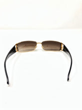 Load image into Gallery viewer, Versace Black Plastic Gold Metal Medusa Sunglasses 2676-100-102221
