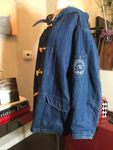 Load image into Gallery viewer, Valentino Blue Denim Cotton Vintage 1980s Coat 357-7-91120
