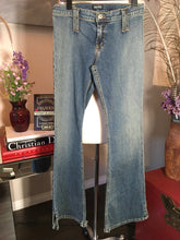 Load image into Gallery viewer, Allen B Size 29 Blue Stretch Cotton Bell Botton Jeans 2400-288-52120
