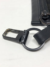 Load image into Gallery viewer, Alexander Wang Black Animal Print Calf Hair Wristlet Bag Purse 1-535-113021

